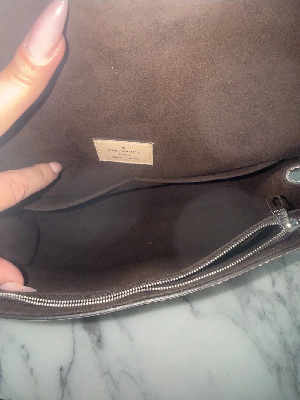 Louis Vuitton Beige Epi Leather Top Handle Satchel